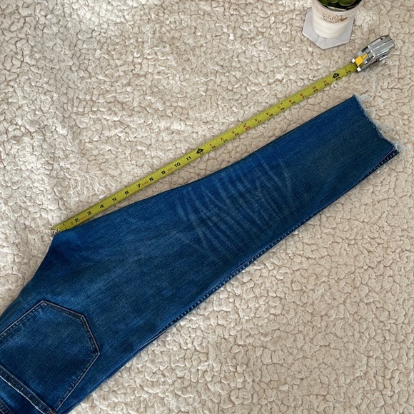 Women’s Madewell Distressed 9 inch High Rise Skinny Jeans size 28T - Picture 9 of 11